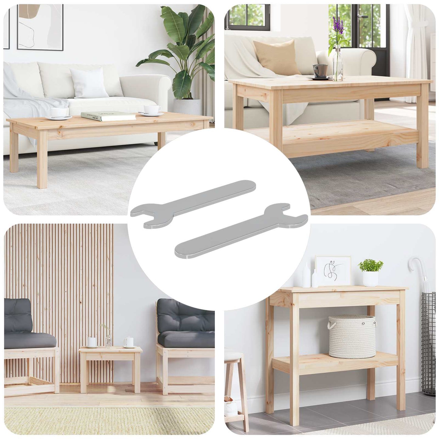 Spanner 2 pcs Silber 10 mm Eisen