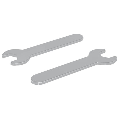 Spanner 2 pcs Silber 10 mm Eisen