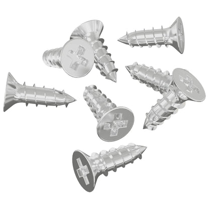 Spiegel Halterungsbracket 2 pcs Nickel 35 x 30 x 8,3 mm Stahl