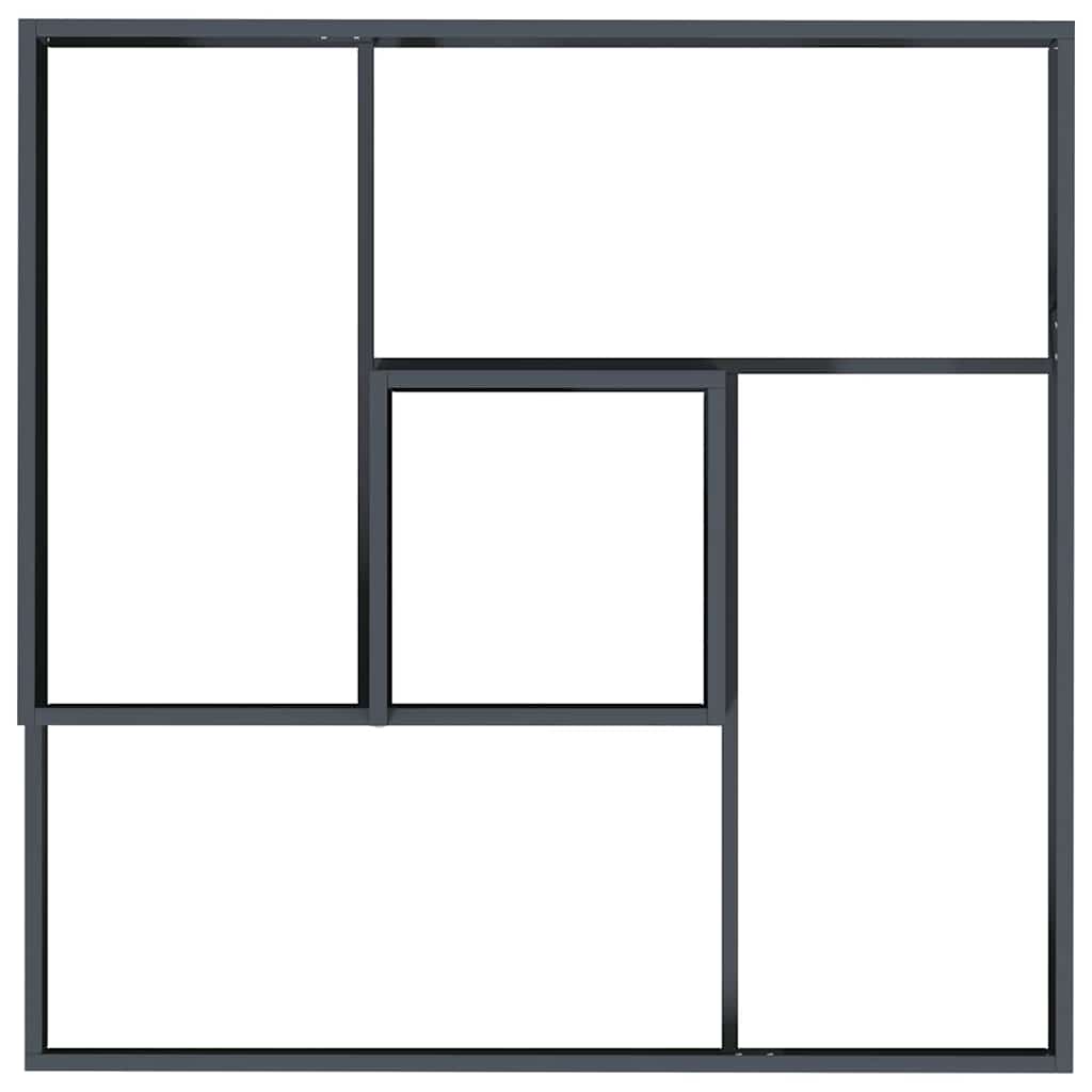 Garten-Pflanzgefäß Anthrazit 100 x 100 x 50 cm