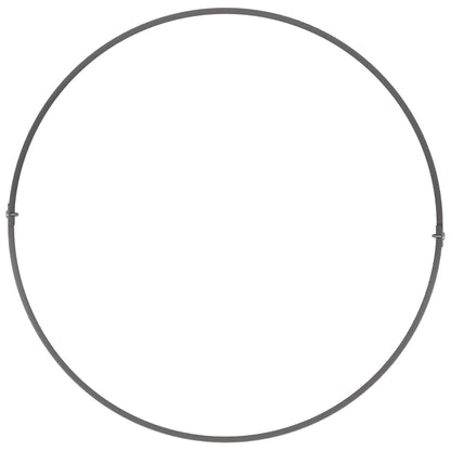 Pflanzenring Schwarz 40 x 40 x 20 cm Kaltgewalzter Stahl