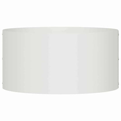 vidaXL Pflanzenring 5 pcs Weiß 40 x 40 x 20 cm Kaltgewalzter Stahl
