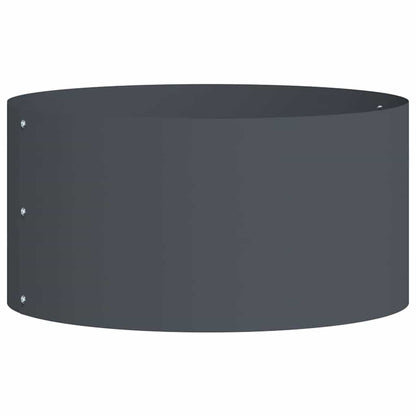 vidaXL Pflanzenring Anthrazit 40 x 40 x 20 cm Kaltgewalzter Stahl