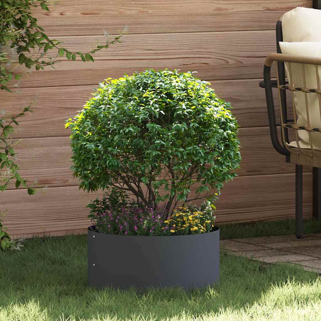 vidaXL Pflanzenring 5 pcs Anthrazit 40 x 40 x 20 cm
