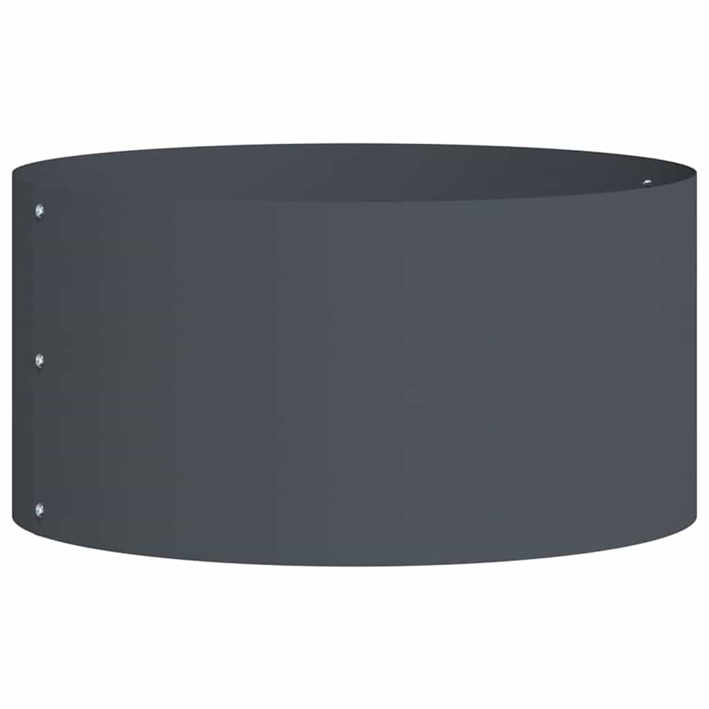 vidaXL Pflanzenring 5 pcs Anthrazit 40 x 40 x 20 cm
