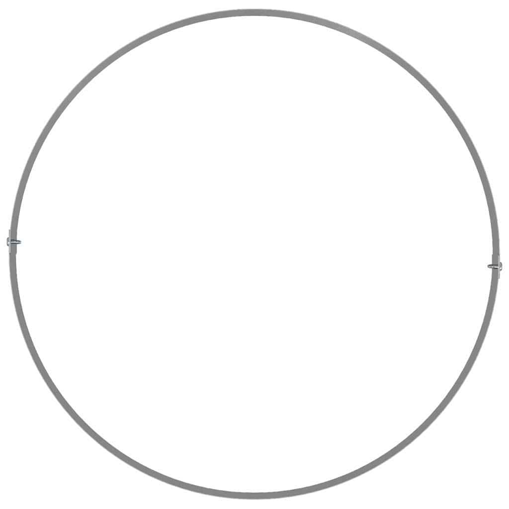 Pflanzenring Silber 40 x 40 x 20 cm Verzinkter Stahl