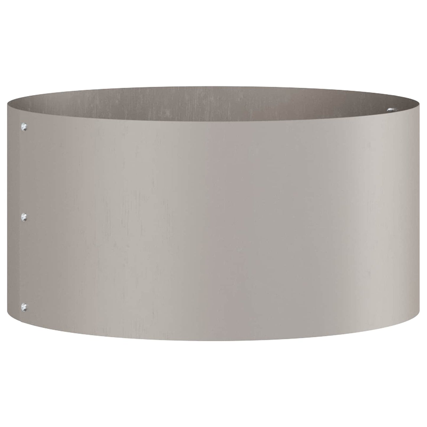 vidaXL Pflanzenring 5 pcs Braun 40 x 40 x 20 cm Wetterfeststahl