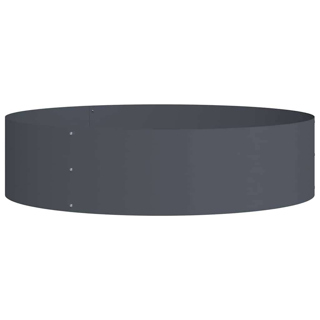 vidaXL Pflanzenring 5 pcs Anthrazit 80 x 80 x 20 cm