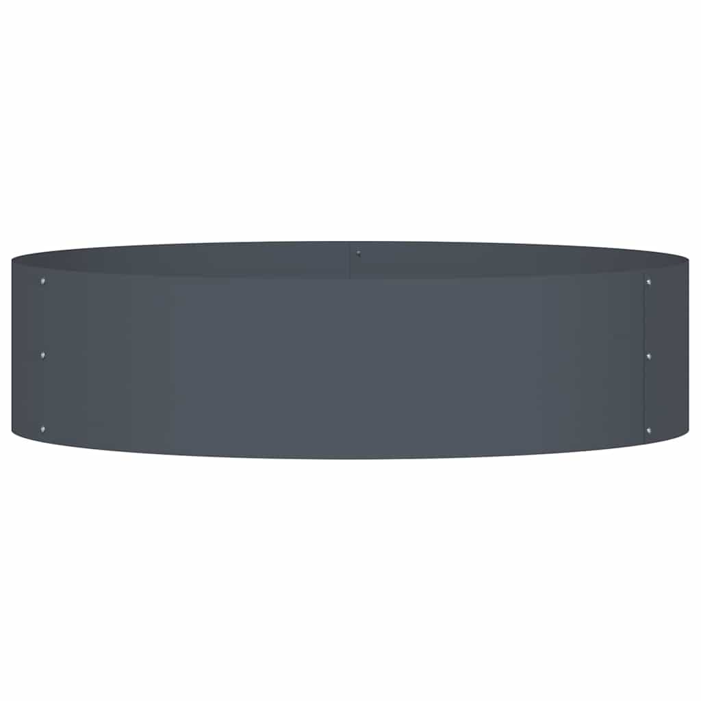 vidaXL Pflanzenring 5 pcs Anthrazit 80 x 80 x 20 cm
