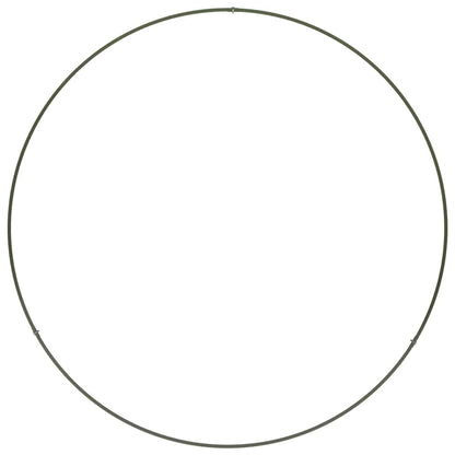 Pflanzenring Olive Grün 80 x 80 x 20 cm Kaltgewalzter Stahl