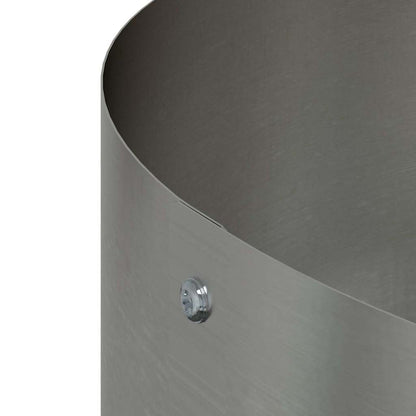 Pflanzenring Silber 80 x 80 x 20 cm Edelstahl