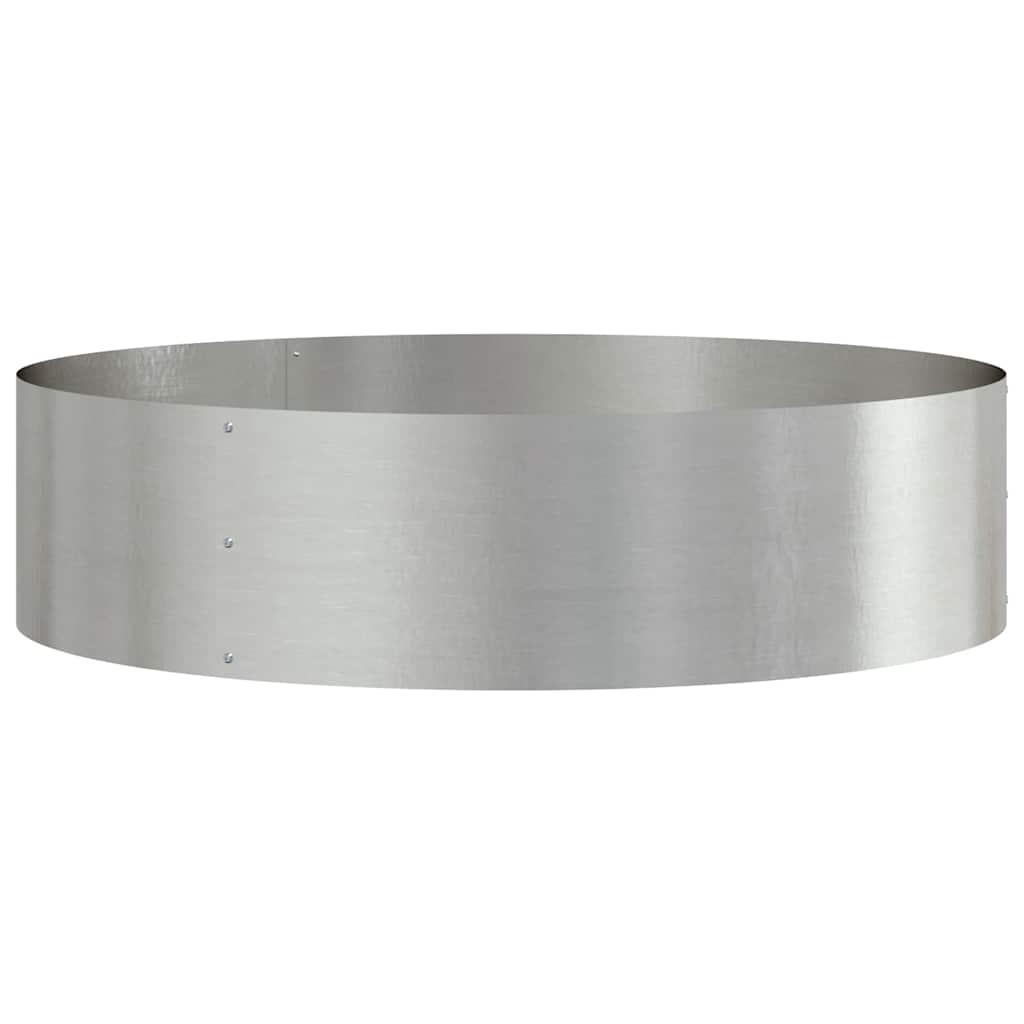 Pflanzenring Silber 80 x 80 x 20 cm Edelstahl
