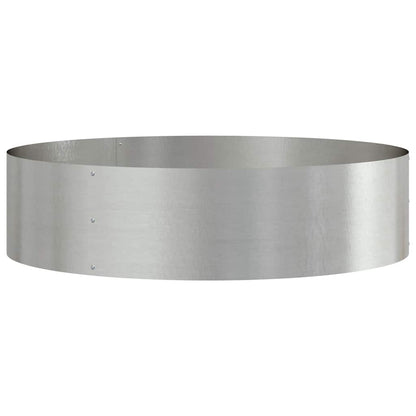 Pflanzenring Silber 80 x 80 x 20 cm Edelstahl