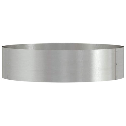 Pflanzenring Silber 80 x 80 x 20 cm Edelstahl