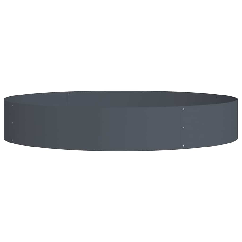 vidaXL Pflanzenring 5 pcs Anthrazit 120 x 120 x 20 cm