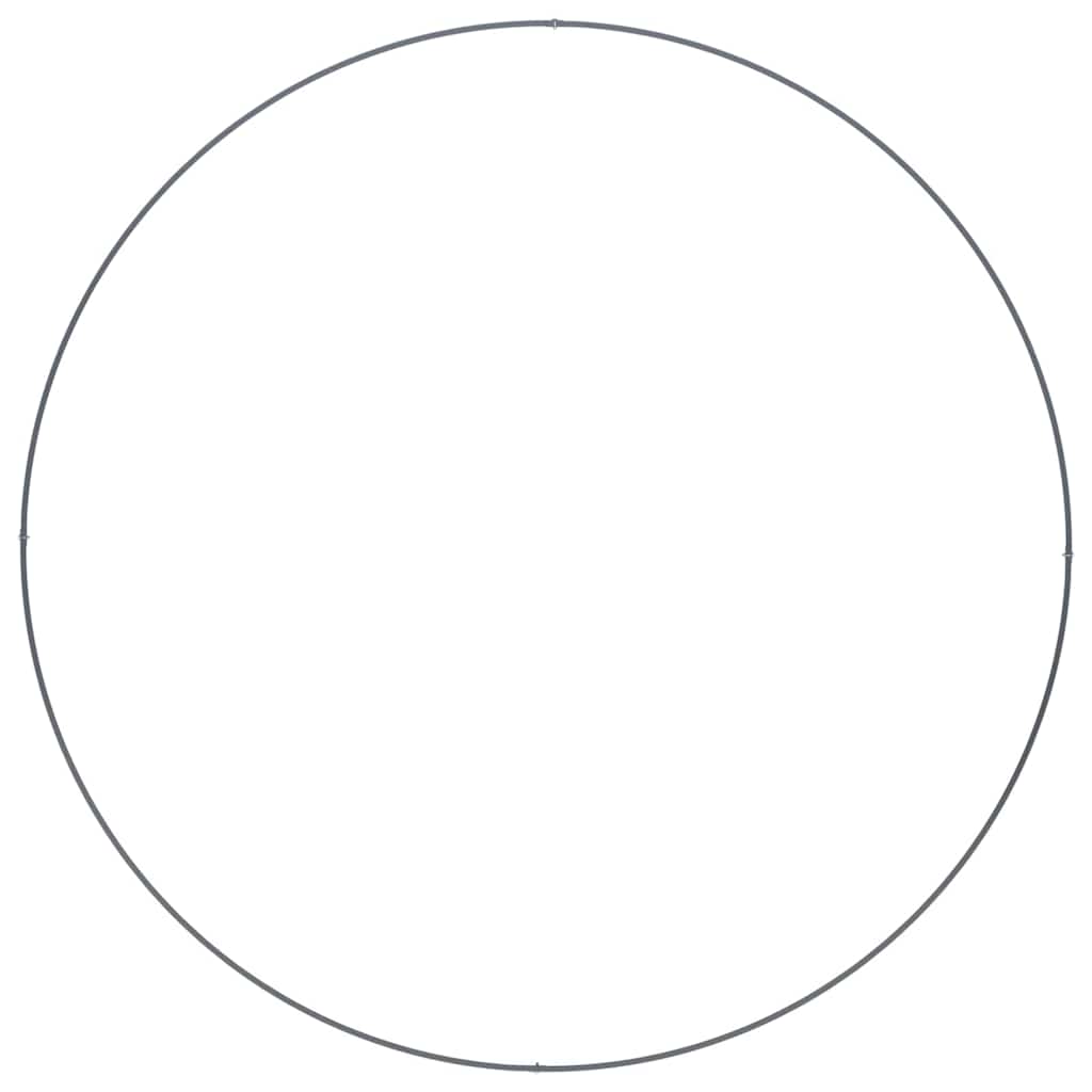 vidaXL Pflanzenring 5 pcs Anthrazit 120 x 120 x 20 cm