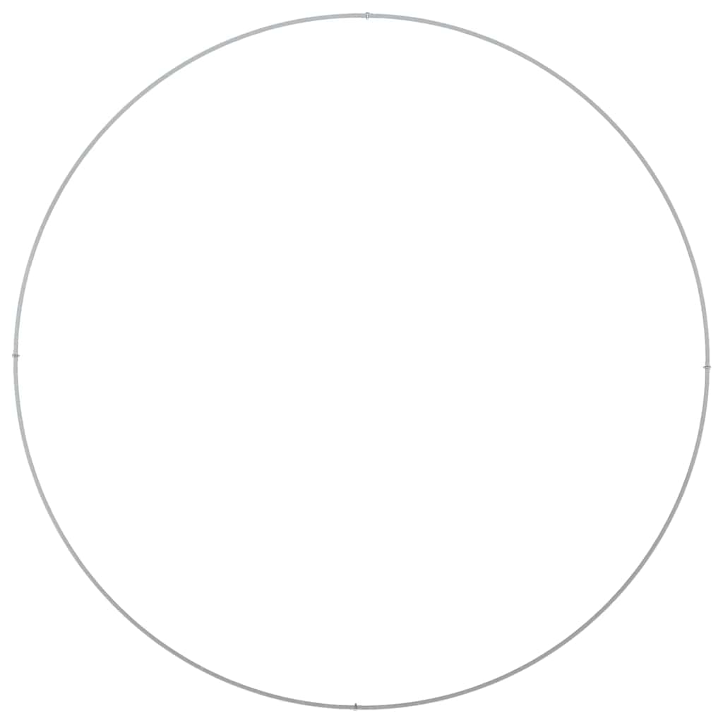 Pflanzenring Silber 120 x 120 x 20 cm Verzinkter Stahl