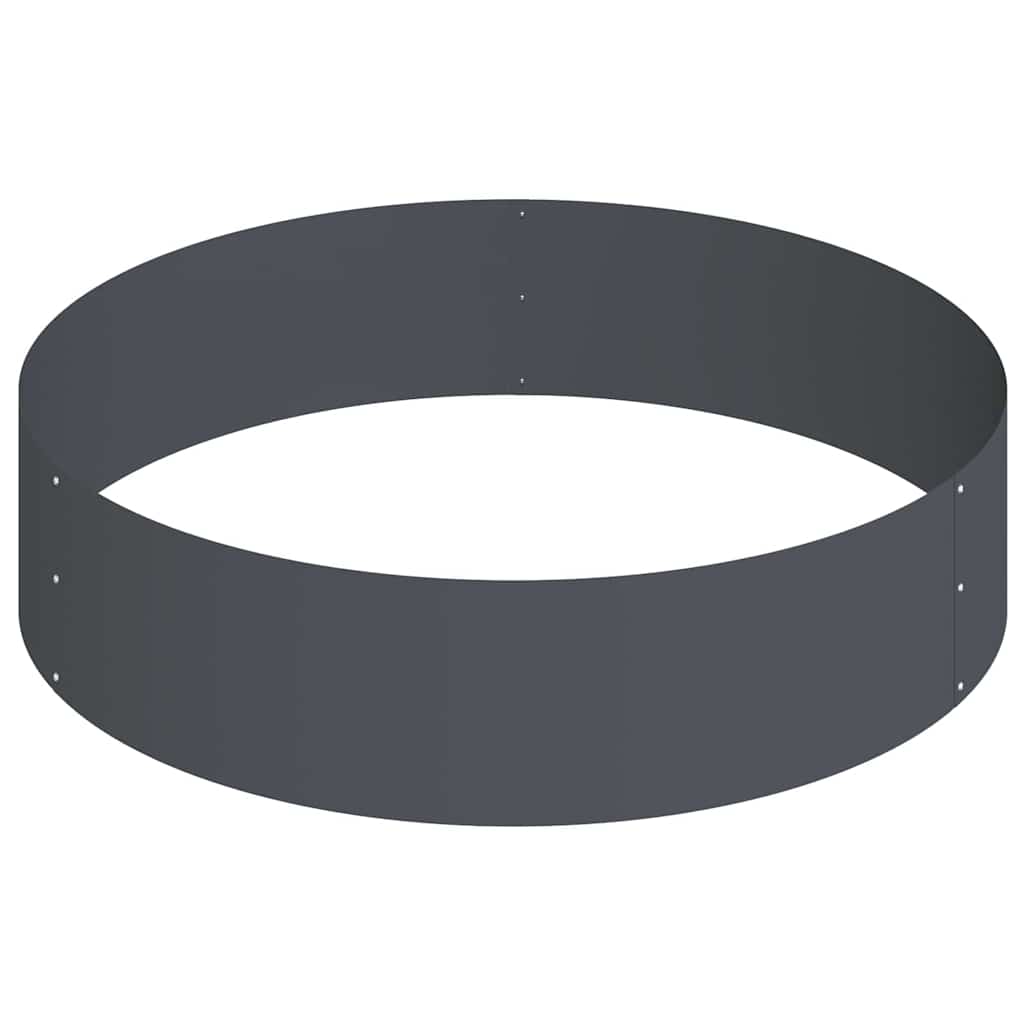 Garten-Pflanzgefäß Anthrazit 90 x 90 x 20 cm