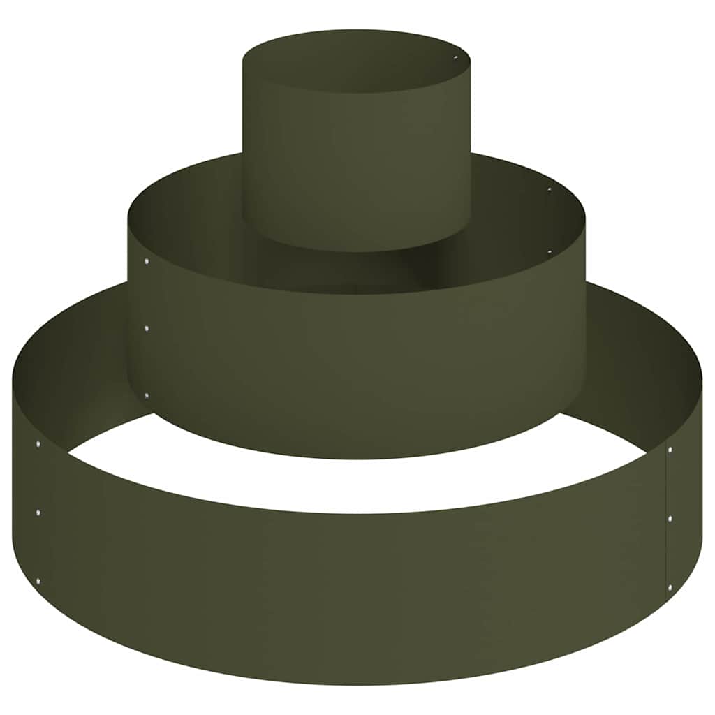 Garten-Pflanzgefäß Olive Grün 90 x 90 x 20 cm