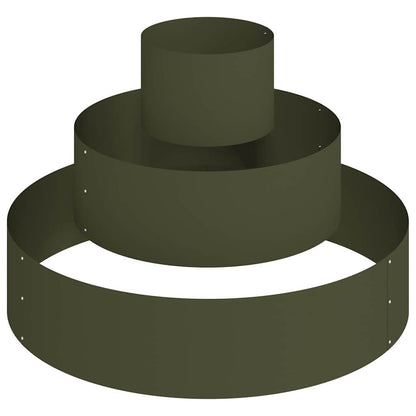 Garten-Pflanzgefäß Olive Grün 90 x 90 x 20 cm