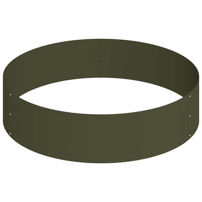 Garten-Pflanzgefäß Olive Grün 90 x 90 x 20 cm