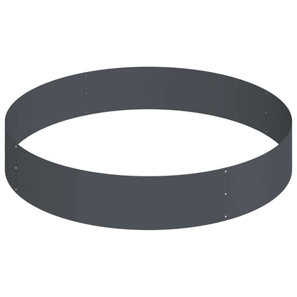 Garten-Pflanzgefäß Anthrazit 120 x 120 x 20 cm