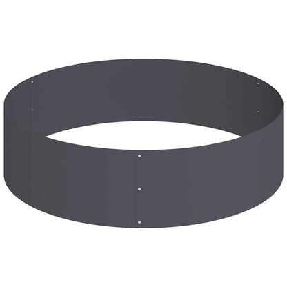 Garten-Pflanzgefäß Anthrazit 120 x 120 x 20 cm