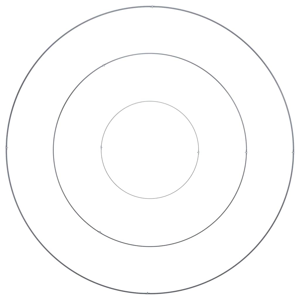 Garten-Pflanzgefäß Anthrazit 120 x 120 x 20 cm