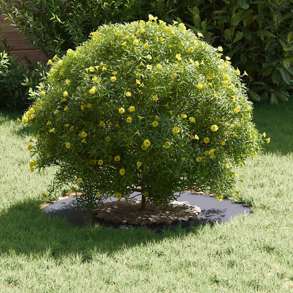 vidaXL geeignet für flachen Baumring Anthrazit Ø30 / 60 cm Stahl