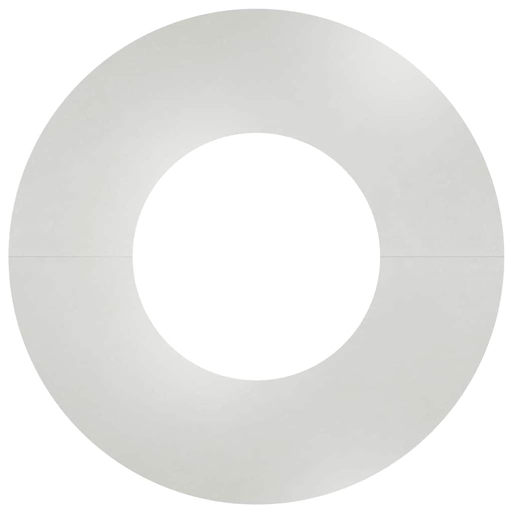 geeignet für flachen Baumring Silber Ø30 / 60 cm Edelstahl