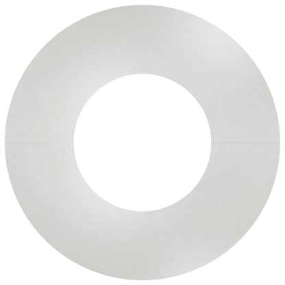 geeignet für flachen Baumring Silber Ø30 / 60 cm Edelstahl