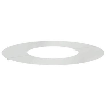vidaXL geeignet für flachen Baumring Silber Ø30 / 60 cm Verzinkter Stahl