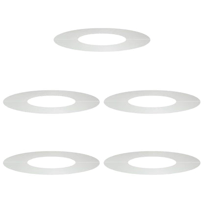 vidaXL geeignet für flache Baumringe 5 pcs Silber Ø30 / 60 cm