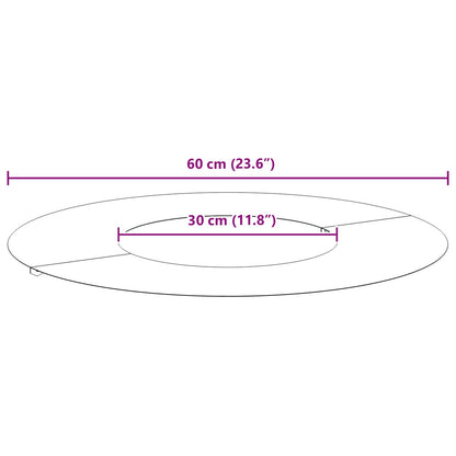 geeignet für flache Baumringe 5 pcs Braun Ø30 / 60 cm