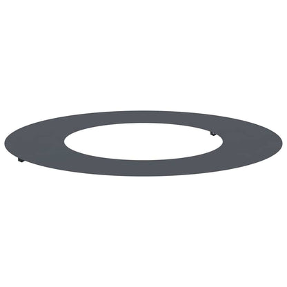 geeignet für flachen Baumring Anthrazit Ø40 / 70 cm Stahl