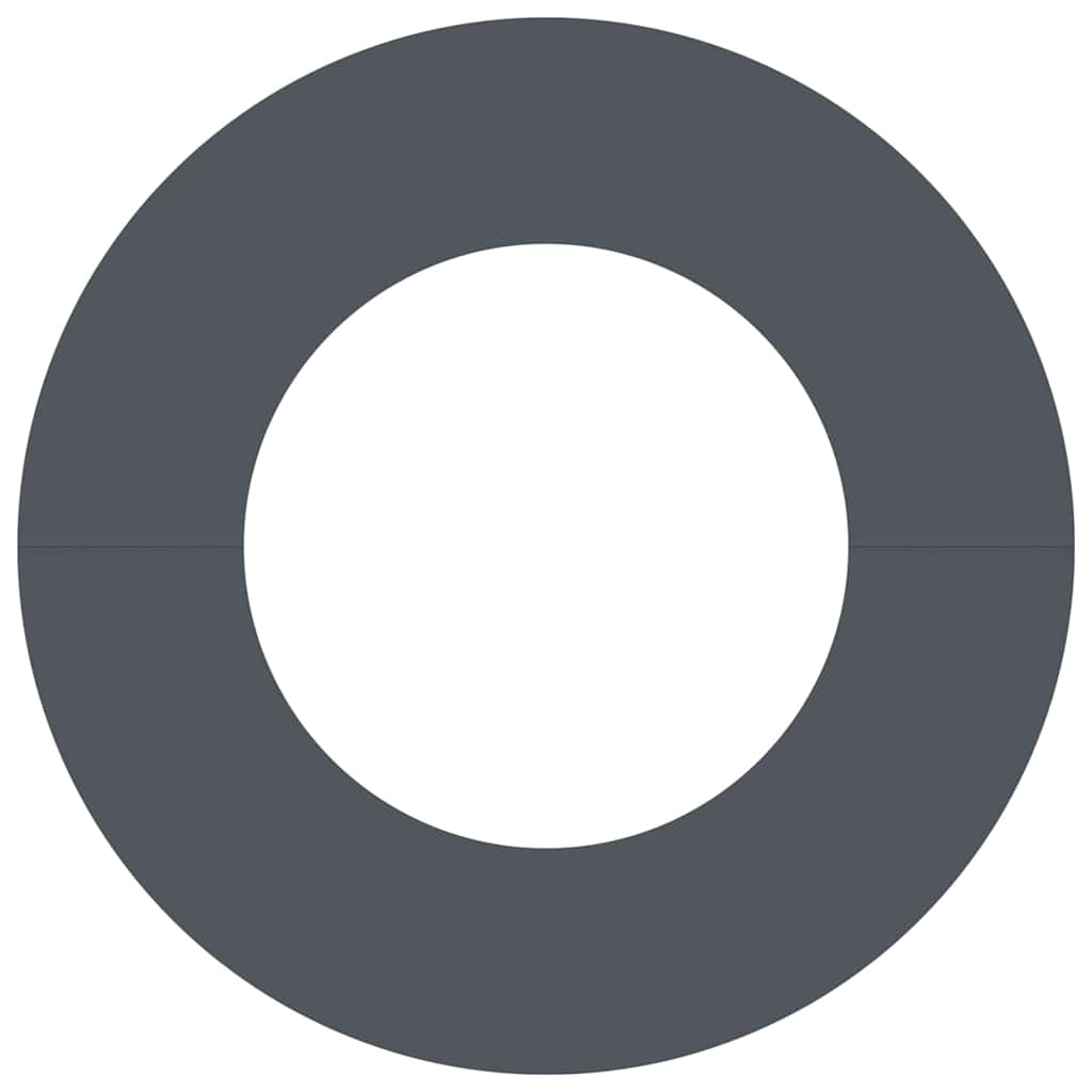 geeignet für flache Baumringe 5 pcs Anthrazit Ø40 / 70 cm Stahl