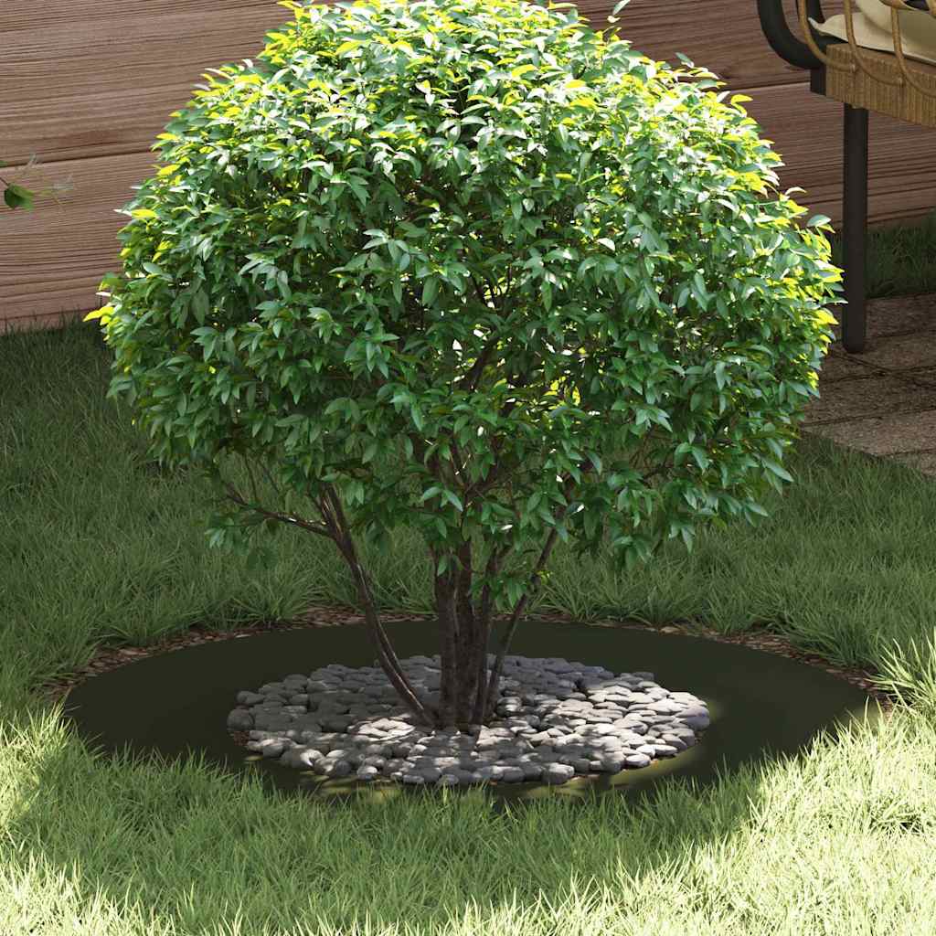 vidaXL geeignet für flache Baumringe 5 pcs Olivgrün Ø40 / 70 cm Stahl