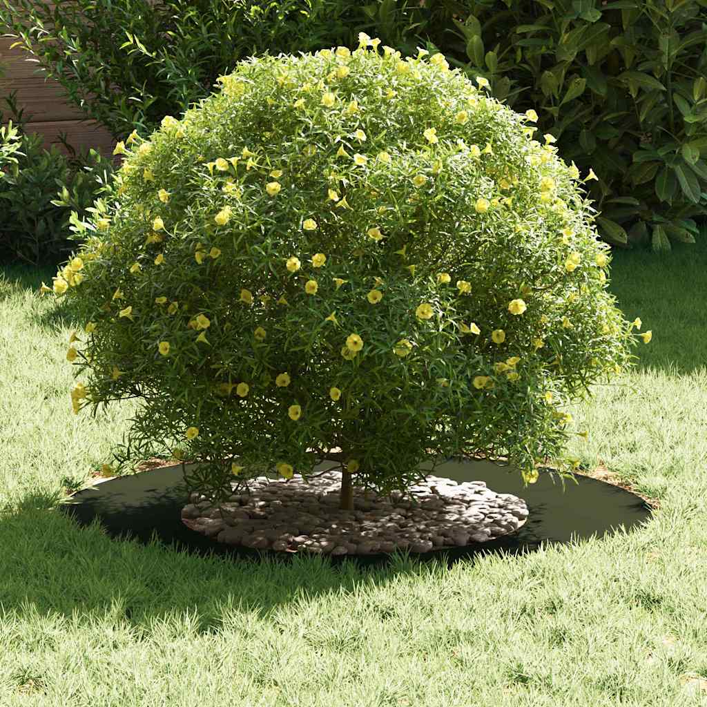 vidaXL geeignet für flache Baumringe 5 pcs Olivgrün Ø40 / 70 cm Stahl