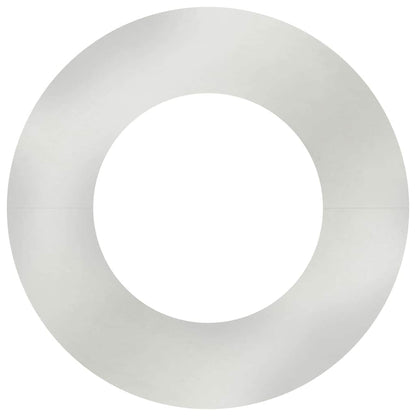 vidaXL geeignet für flachen Baumring Silber Ø40 / 70 cm Edelstahl