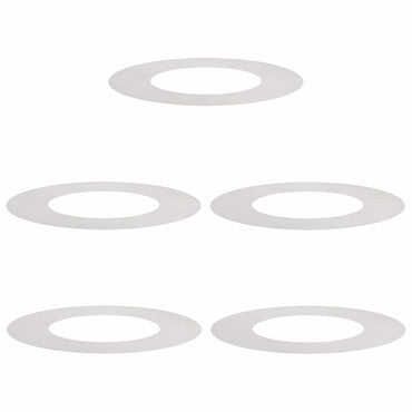 vidaXL geeignet für flache Baumringe 5 pcs Silber Ø40 / 70 cm Edelstahl