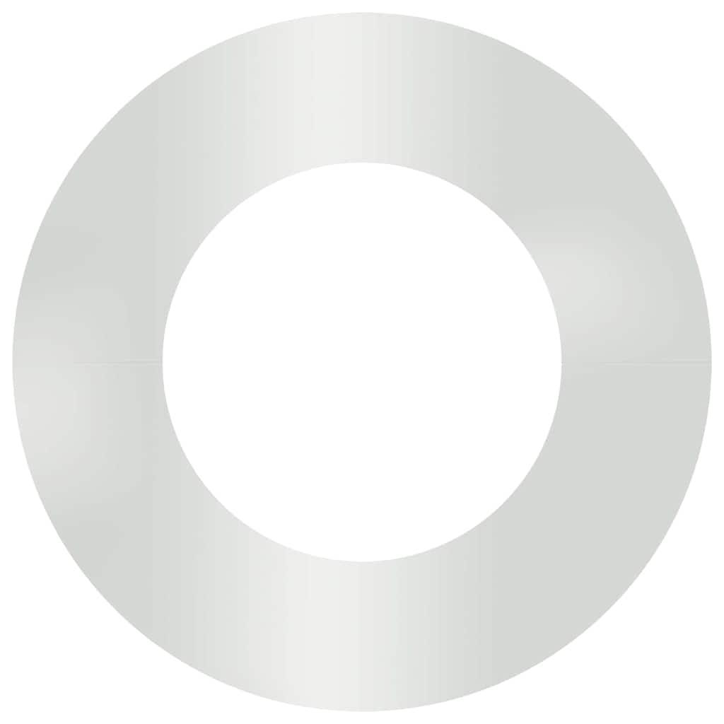 geeignet für flachen Baumring Silber Ø40 / 70 cm Verzinkter Stahl