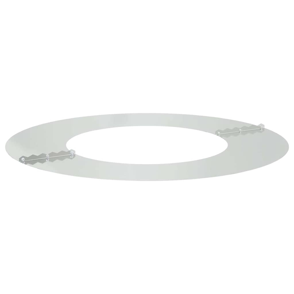 vidaXL geeignet für flache Baumringe 5 pcs Silber Ø40 / 70 cm