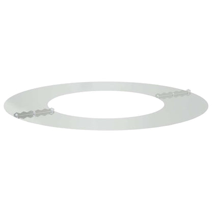 vidaXL geeignet für flache Baumringe 5 pcs Silber Ø40 / 70 cm