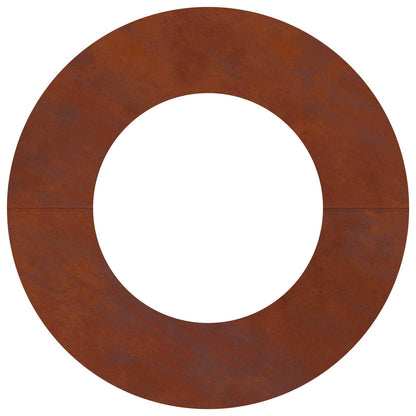 geeignet für flache Baumringe 5 pcs Braun Ø40 / 70 cm