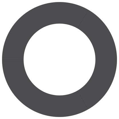 geeignet für flachen Baumring Schwarz Ø50 / 80 cm Stahl