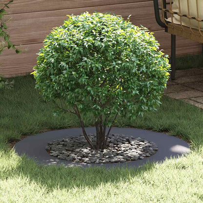 vidaXL geeignet für flache Baumringe 5 pcs Anthrazit Ø50 / 80 cm Stahl