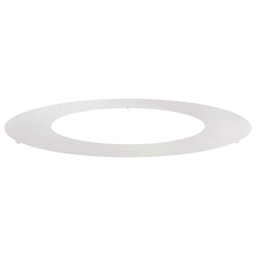vidaXL geeignet für flachen Baumring Silber Ø50 / 80 cm Edelstahl