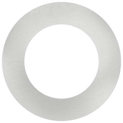 vidaXL geeignet für flachen Baumring Silber Ø50 / 80 cm Edelstahl