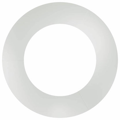 vidaXL geeignet für flachen Baumring Silber Ø50 / 80 cm Verzinkter Stahl