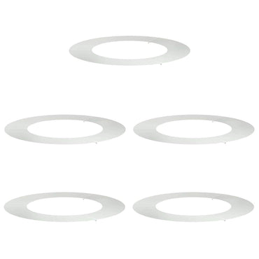 vidaXL geeignet für flache Baumringe 5 pcs Silber Ø50 / 80 cm